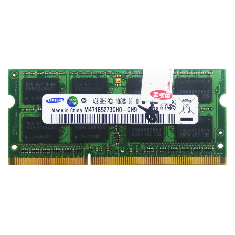 خريد و قيمت رم لپ تاپ سامسونگ 4 گیگ DDR3 1333 MHz CL9