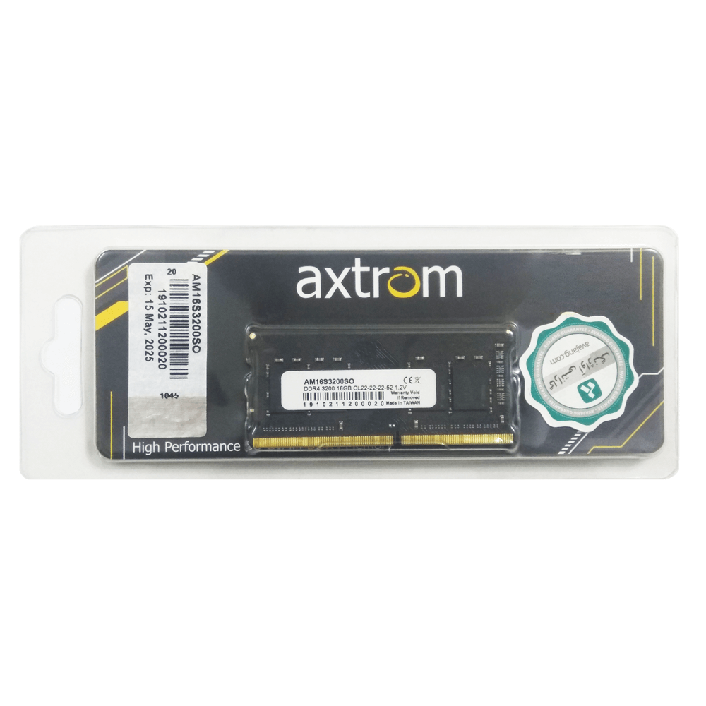 رم لپ تاپ اکستروم 16 گیگابایت DDR4 با فرکانس 3200 مگاهرتز