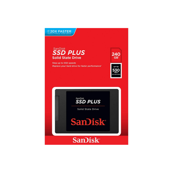 اس اس دی اینترنال سن دیسک 240 گیگابایت مدل SSD Plus