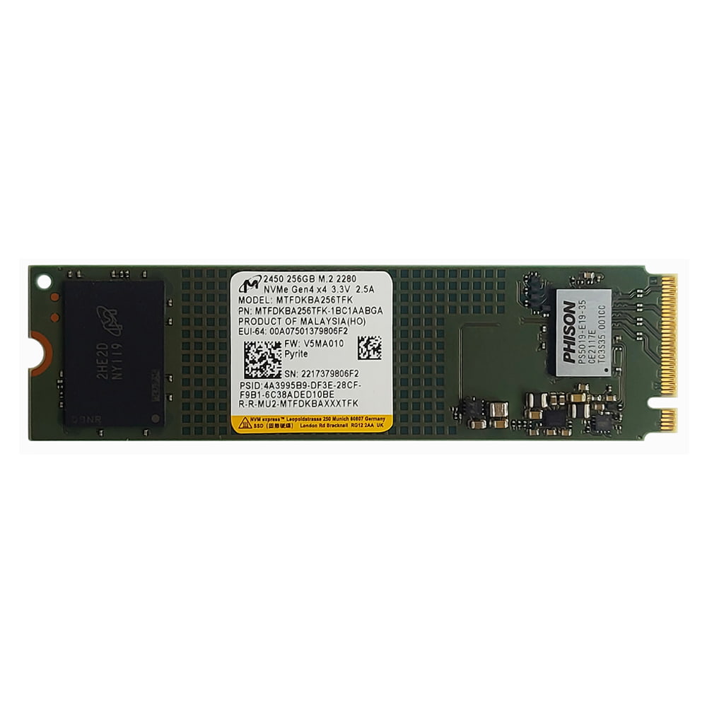 خرید و قیمت اس اس دی میکرون SSD M.2 Micron 2450 256GB