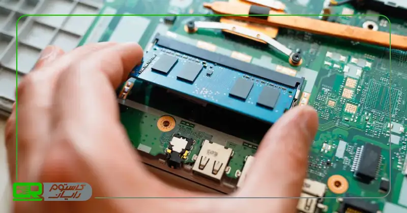 نصب رم لپ تاپ DDR3 - کاستوم رایان