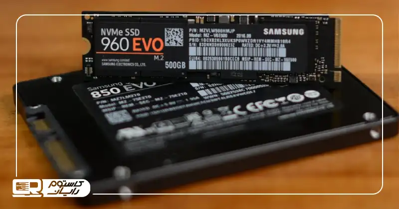 تفاوت رم و ssd - کاستوم رایان